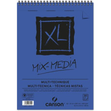 CANSON ALBUM XL MIX MEDIA A4 SPIRALATO 30FF 300GR