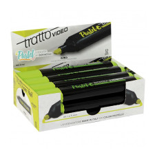 TRATTO VIDEO EVIDENZIATORE PASTEL CF.12 PZ AVOCADO