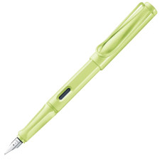 LAMY SAFARI SPRINGGREEN STILOGRAFICA PUNTA MEDIA