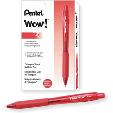 PENTEL WOW BK440 PENNA SFERA ROSSO