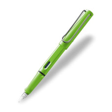 LAMY SAFARI GREEN STILOGRAFICA PUNTA MEDIA