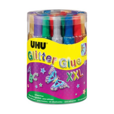 UHU COLLA GLITTER 20 ML CONF. 24 PEZZI