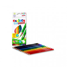 CARIOCA Pennarelli Jumbo Box, Pennarelli Colorati per Bambini con Punta e  Corpo Maxi, Ideali per Disegnare e Colorare, Super Lavabili, Colori