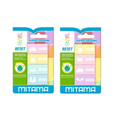 MITAMA RESET PASTEL GOMMA PER MATITA CONF. 4 PEZZI